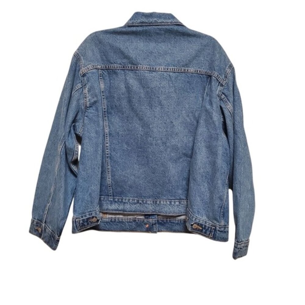 NWT Denim Jacket Old Navy Relaxed Classic XXL Birdie - Picture 2 of 14